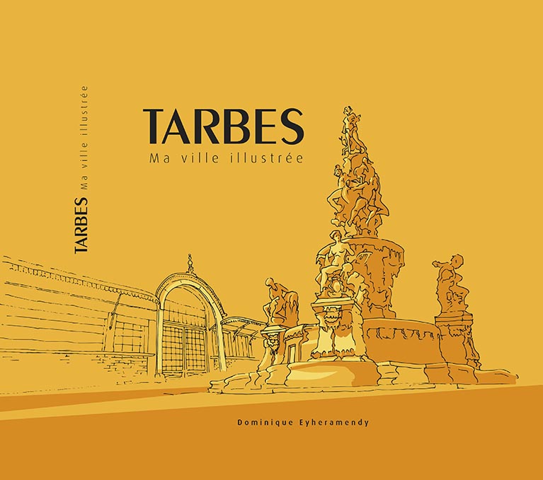 P08 273 Tarbes ville illustree 09