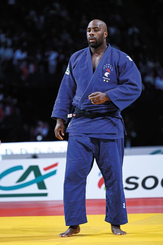 Men's,+100,Kg,,Teddy,Riner,(fra),During,The,Paris,Grand