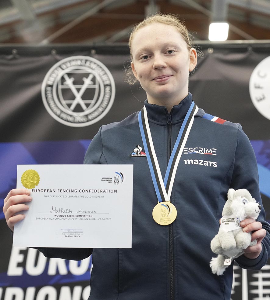 European Championships U23 Tallinn 24 27 April 2025 Individual Women’s Foil Women’s Sabre Men’s Epee 24 April 01 Day In photo: Photo Luca Pagliaricci / Bizzi Team
