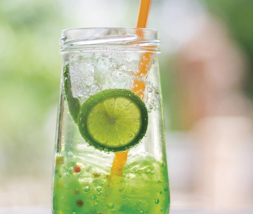 Refreshment drink homemade styly