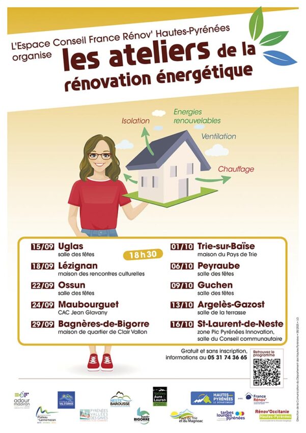 DDL RenovOccitanie ateliers 2025 Affiche toutes dates A4 LG.indd