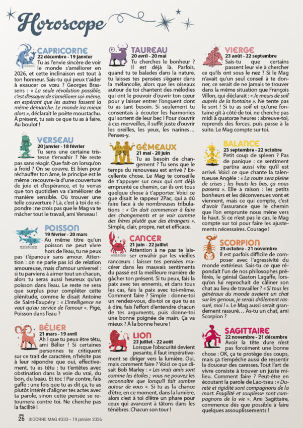 HOROSCOPE 333
