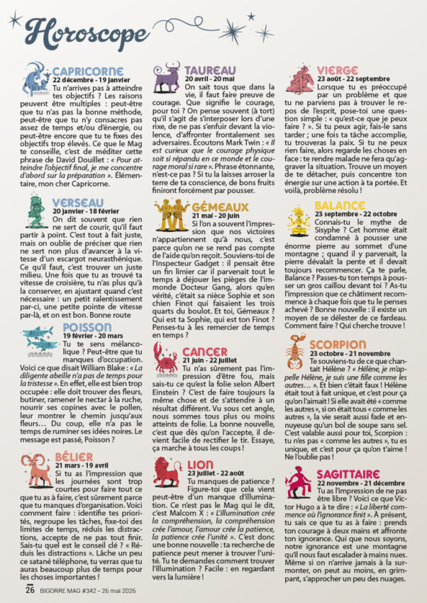 342 HOROSCOPE