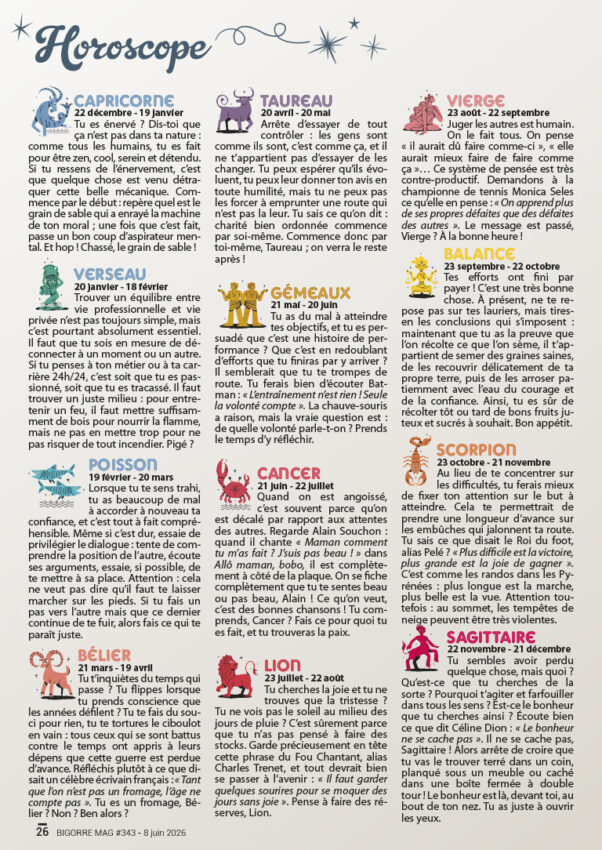 343 HOROSCOPE